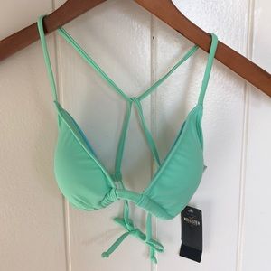 Hollister Mint Green Bikini Top
